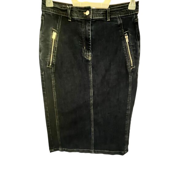 NWT Pilcro/Antthro Denim Shirt with Zip Pockets – Size 10 - Picture 3 of 6